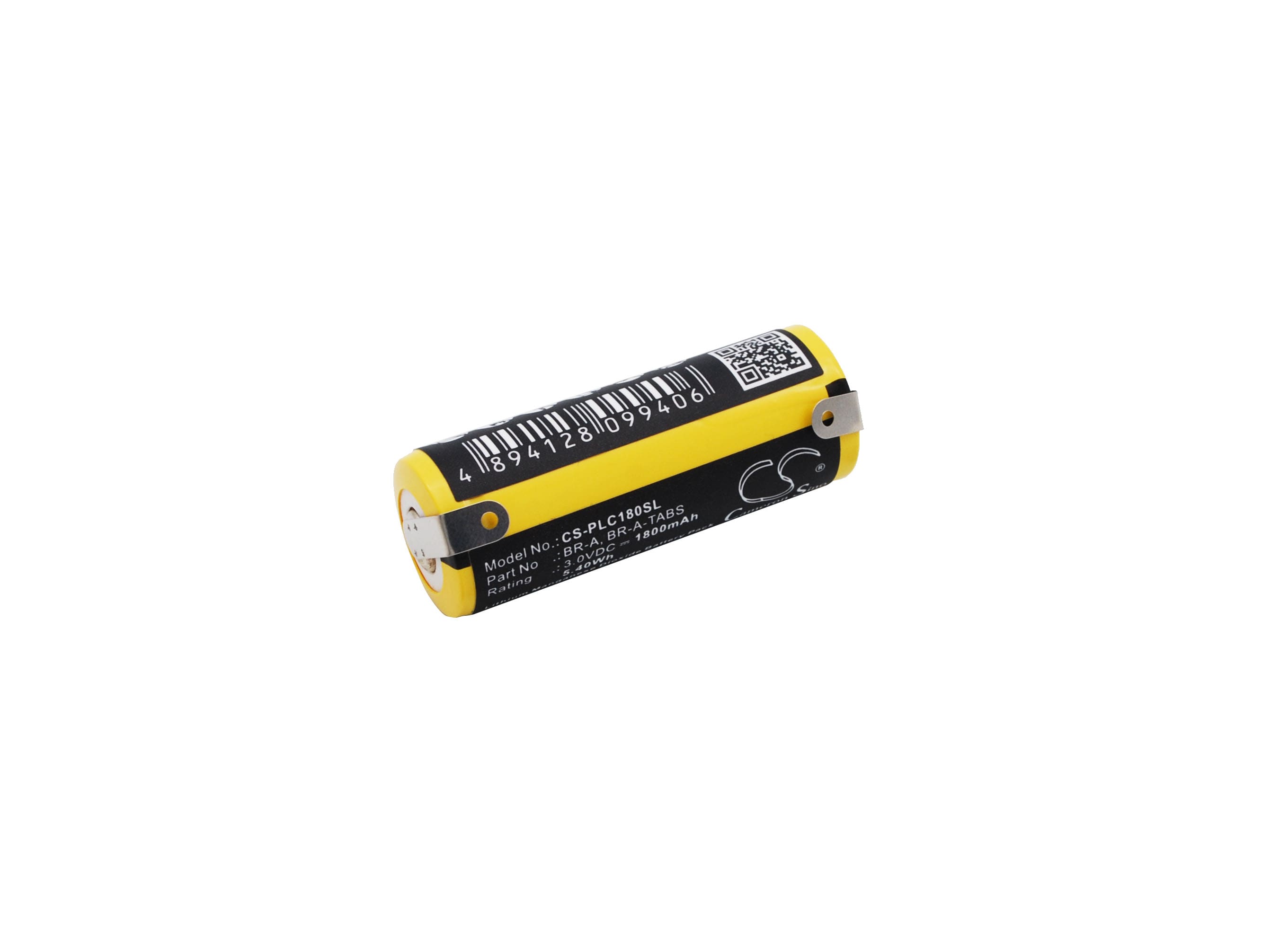 Batteri for PLS for Panasonic BR-A, BR-A-TABS, Memory back-up etc.