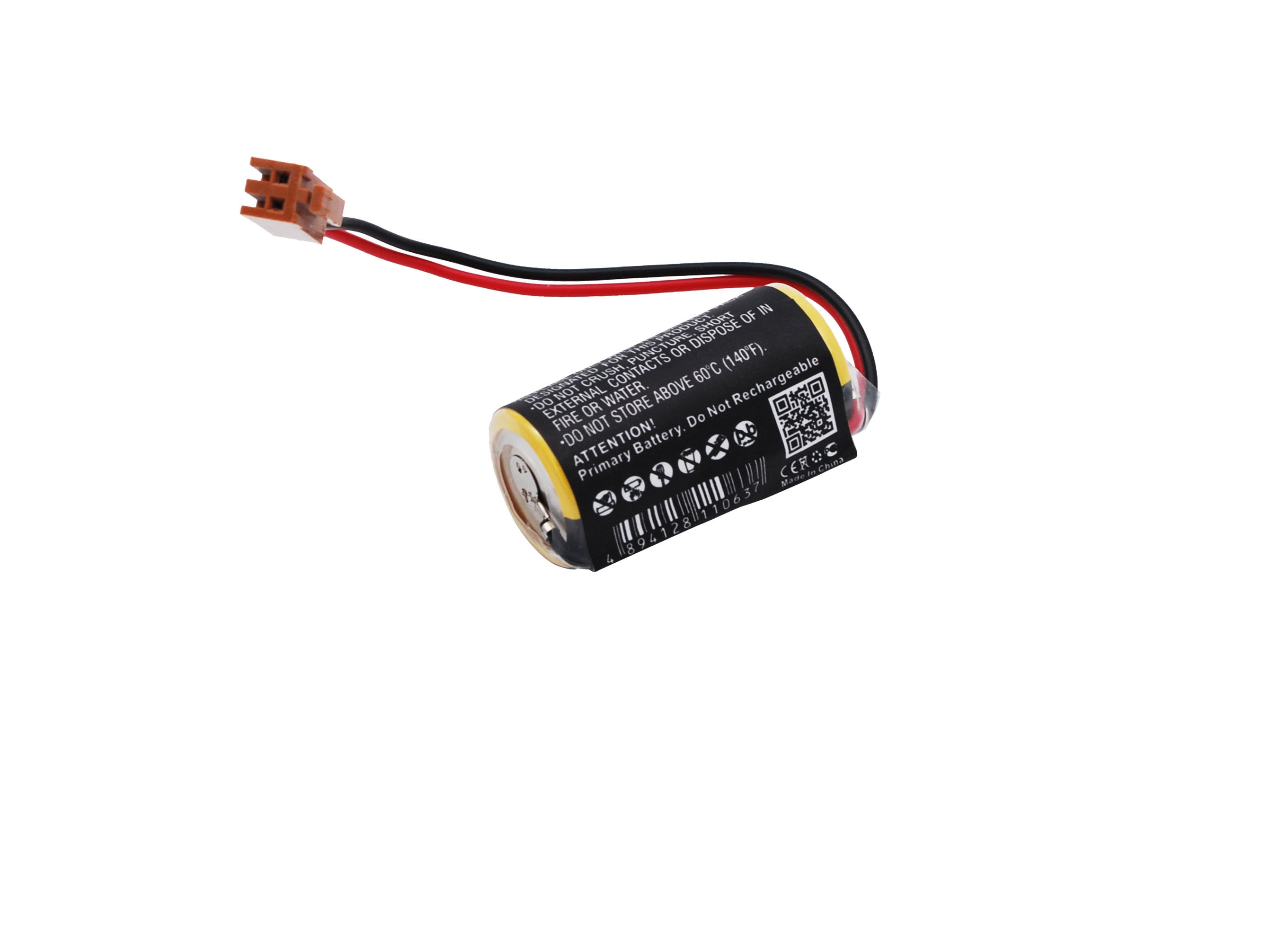 Batteri for PLS for Panasonic BR2/3A, BR2/3AE2P, CR17335 og andre.