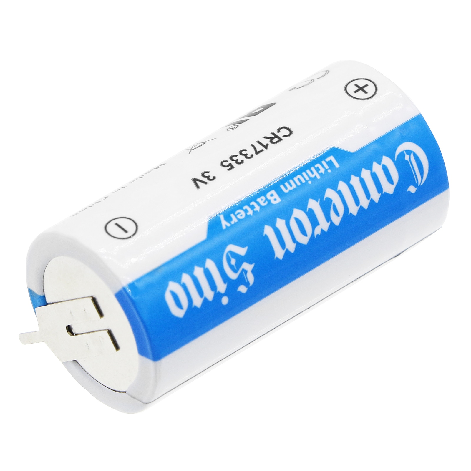 Batteri for PLS for Panasonic BR-2/3AG med sveisebein