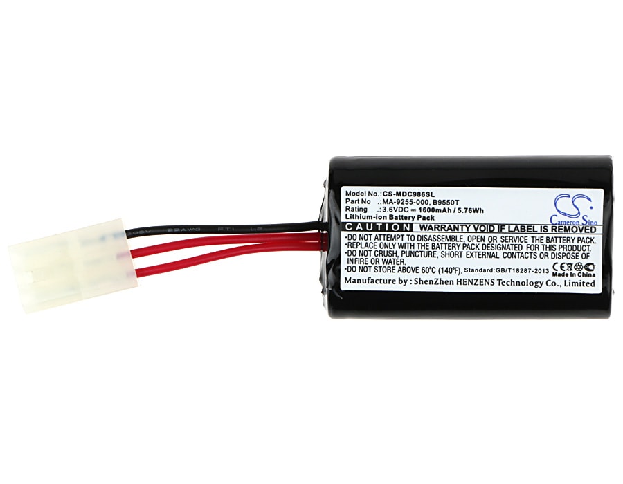 Batteri for PLS for Modicon 984A, 984B, C986
