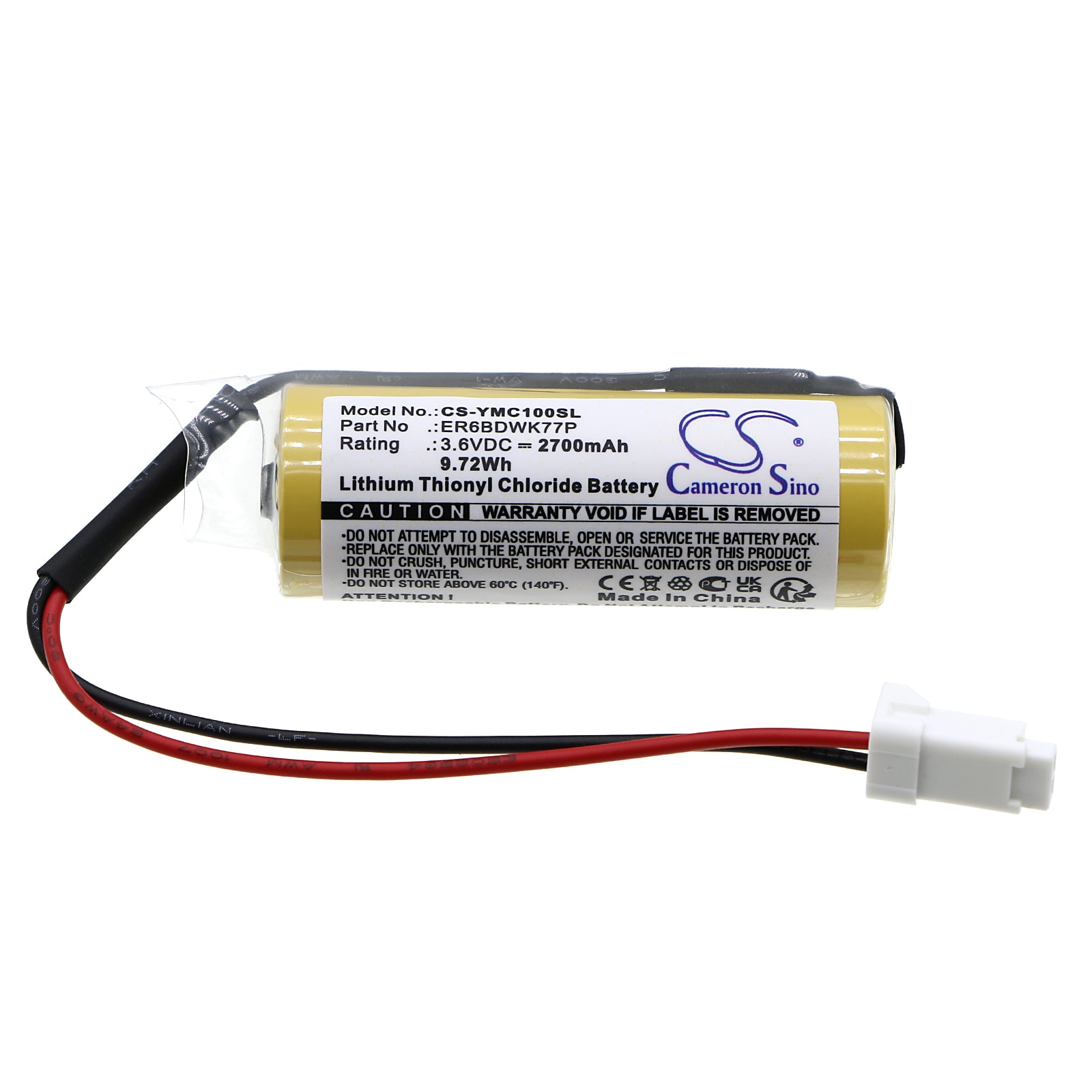 Batteri for PLS for Yaskawa YRC1000