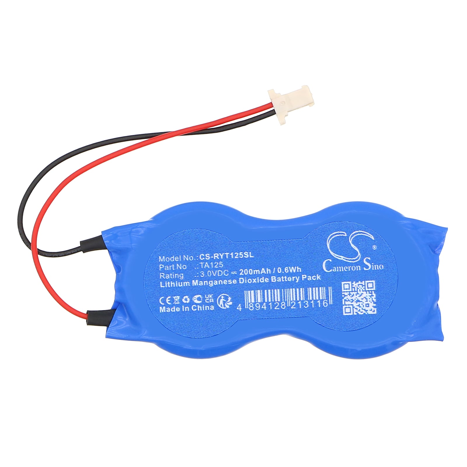 Raymarine T120/T125 Batteri – 200 mAh 3,0 V Li-MnO2