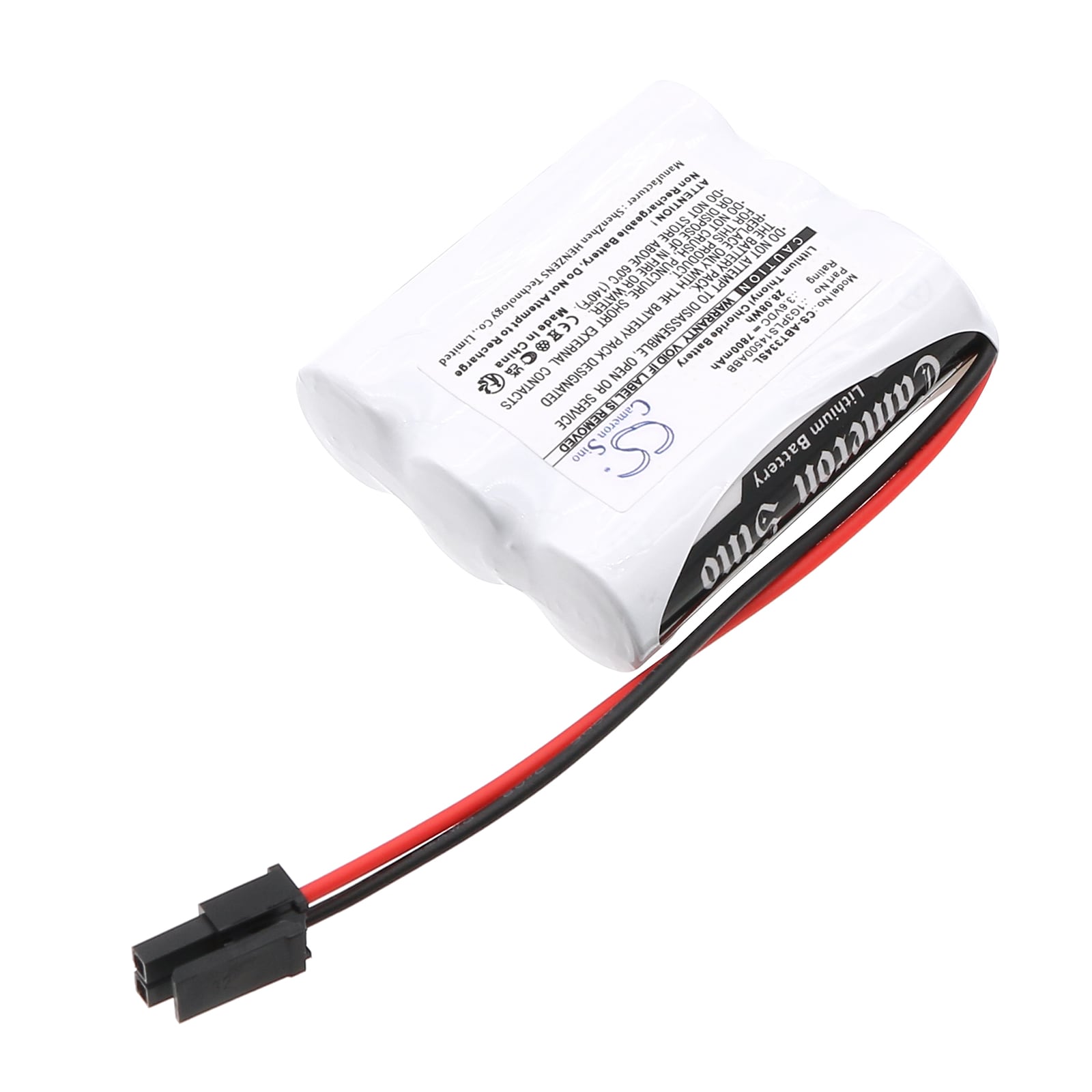 Batteri for PLC for ABB 1G3PLS14500ABB, 3HAC033492, 3HAC033492-001