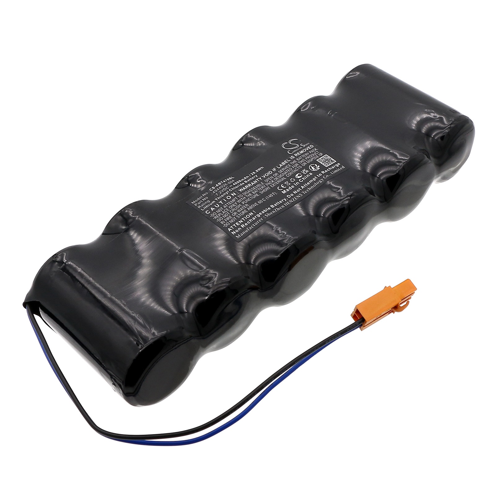Batteri for PLC for ABB 001-4944026-4/S, 3HAB9307-1, 3HAB9999-2 og andre.
