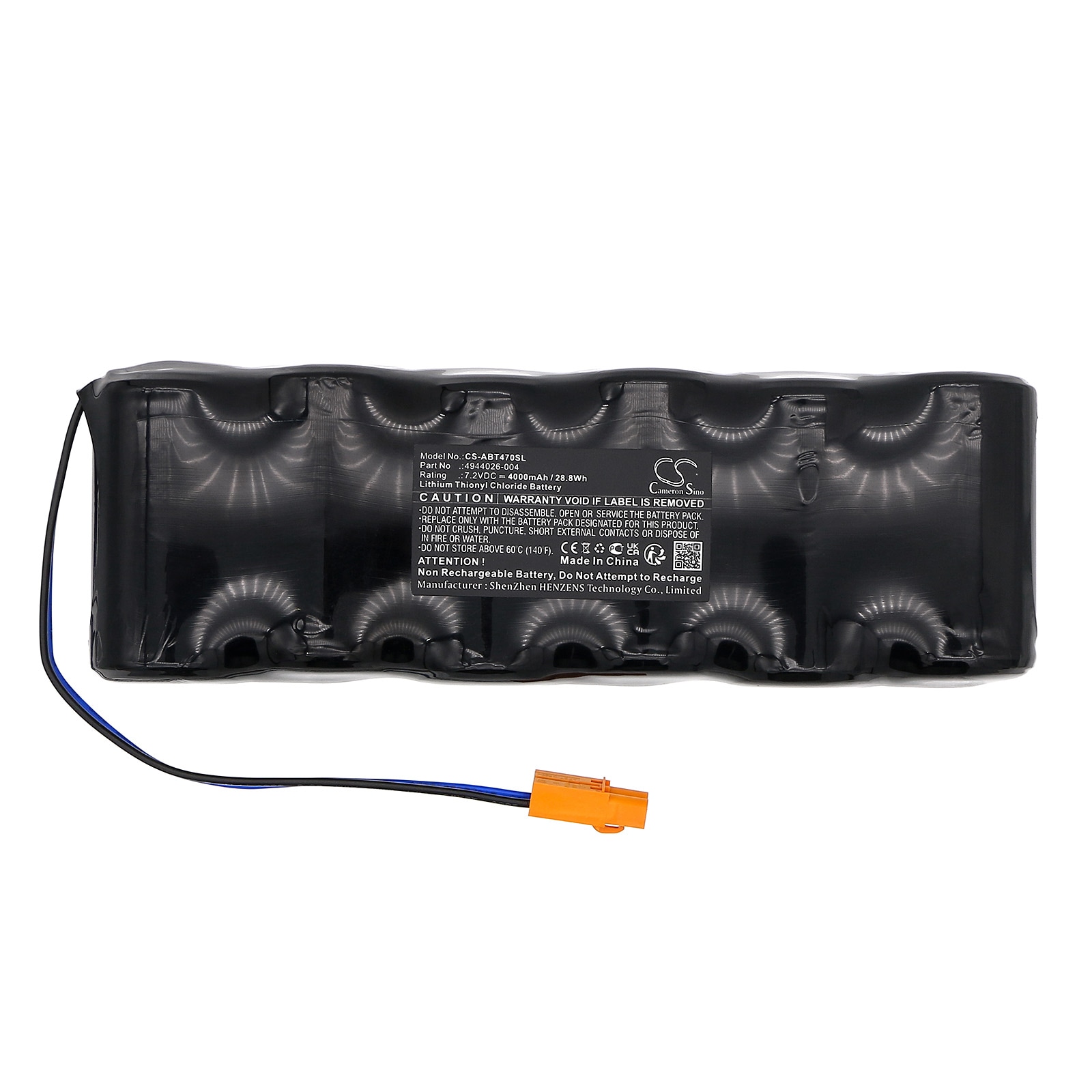 Batteri for PLC for ABB 001-4944026-4/S, 3HAB9307-1, 3HAB9999-2 og andre.