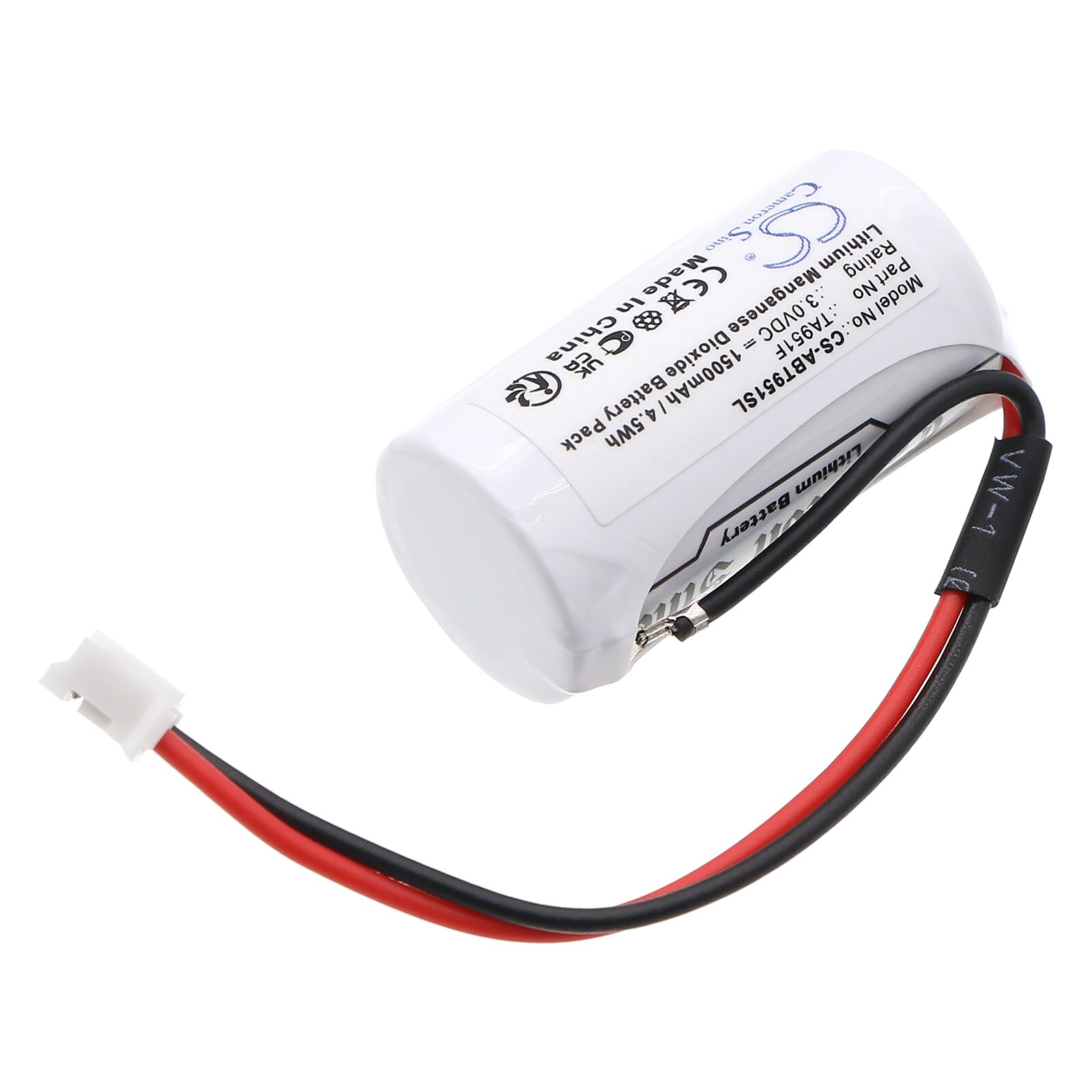 Batteri for PLC for ABB 3BDH001030R0001, TA951F