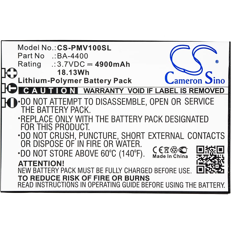 Batteri til fjernkontroll for Lawmate PV-1000, PV-1000T, PV-1000 Touch osv.
