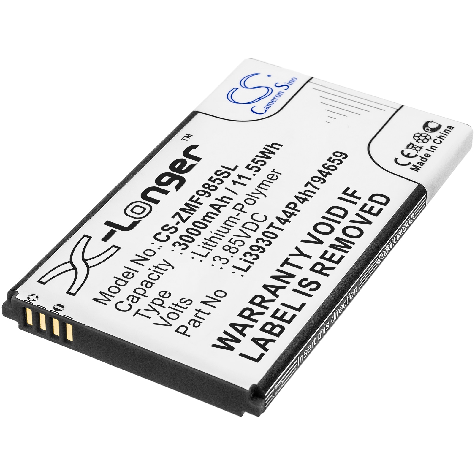 Batteri for hotspot for ZTE MF288, Smart Hub Turbo, MF985