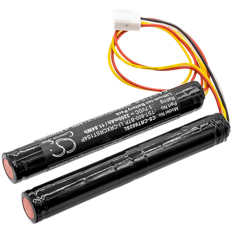 Batteri til fjernkontroll for Crestron TST-600, TST-602, TST-600 berøringspaneler osv.