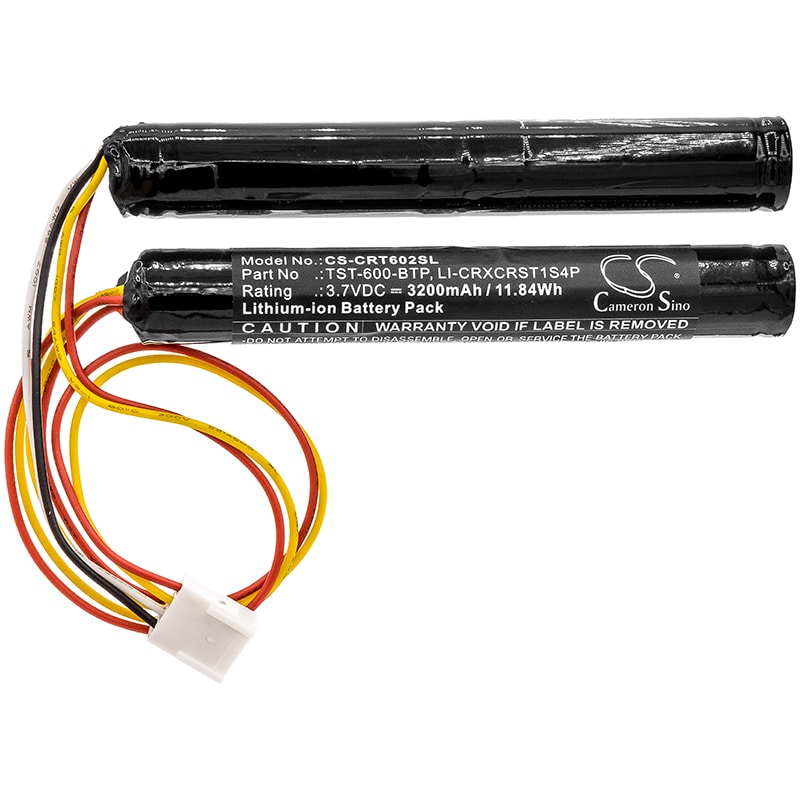 Batteri til fjernkontroll for Crestron TST-600, TST-602, TST-600 berøringspaneler osv.