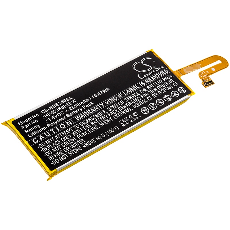 Batteri for Hotspot for Huawei HWD35, Speed Wi-Fi NEXT W04, Speed Wi-Fi NEXT W05