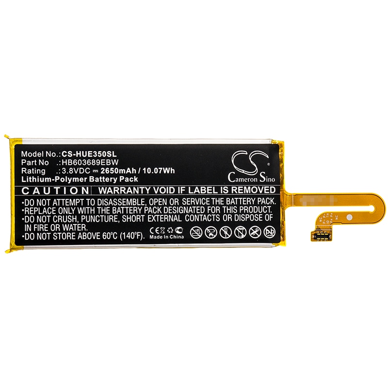 Batteri for Hotspot for Huawei HWD35, Speed Wi-Fi NEXT W04, Speed Wi-Fi NEXT W05