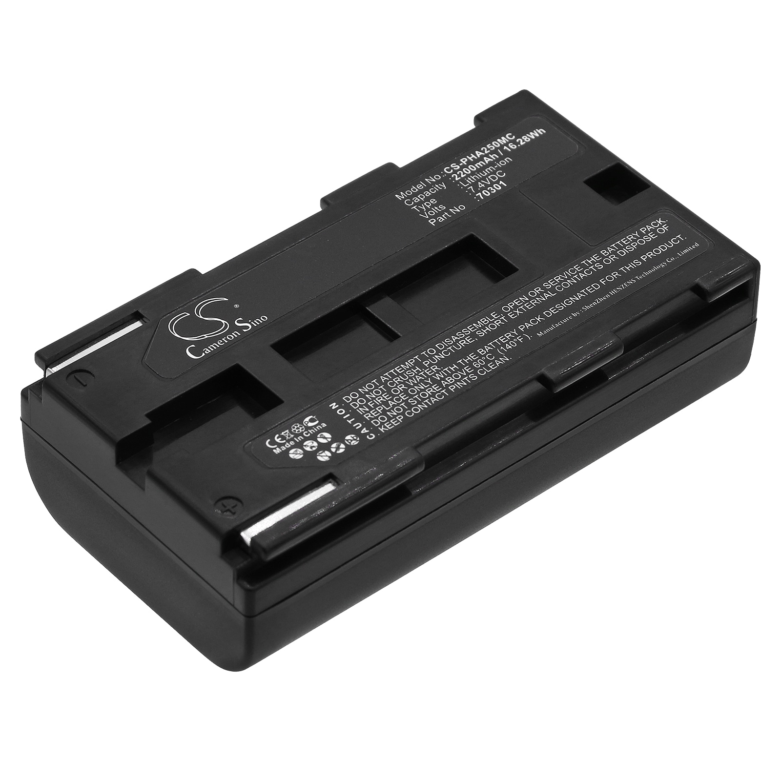 Batteri for laser til Phase One P25, P25+, P30 osv.