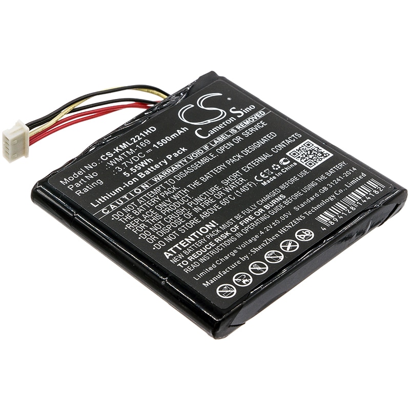 Batteri for oppbevaring for Kingston MLW221