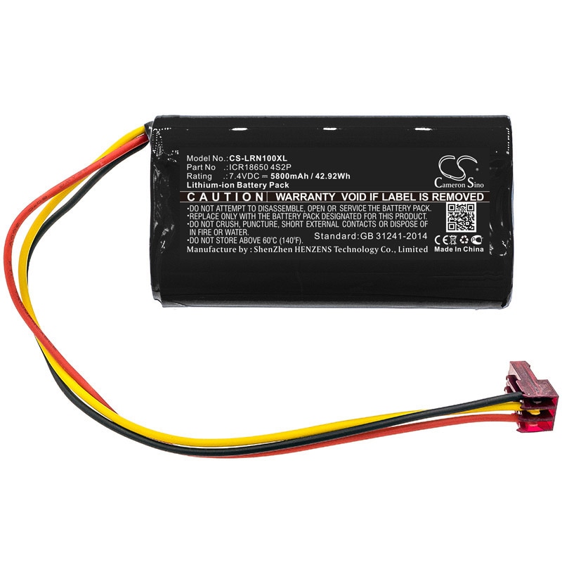 Batteri til Laser for Lazer Runner Kompatibel 6800 mAh 4-cellers Li-Ion-batteripakke