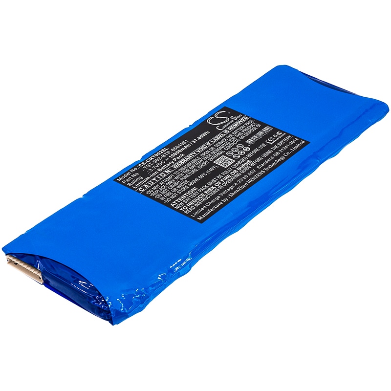 Batteri til fjernkontroll for Crestron TST-902