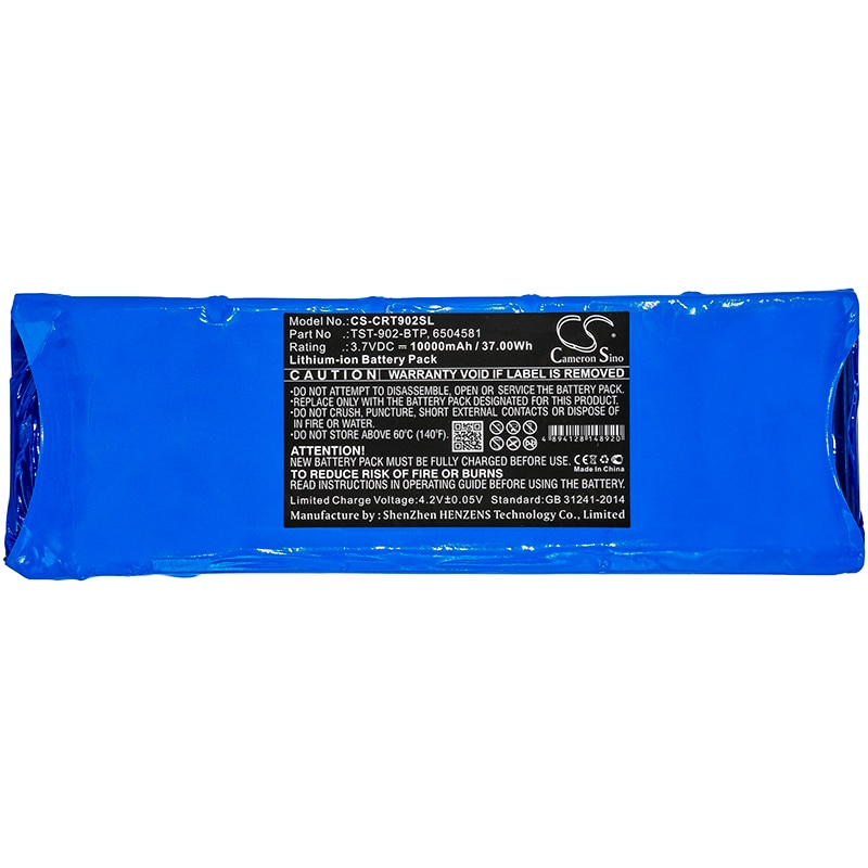Batteri til fjernkontroll for Crestron TST-902