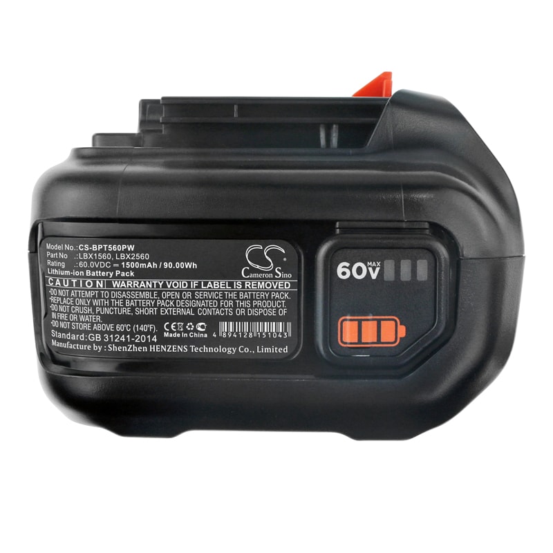 Batteri til gressklippere for Black & Decker LSW60C, CM2060C osv.