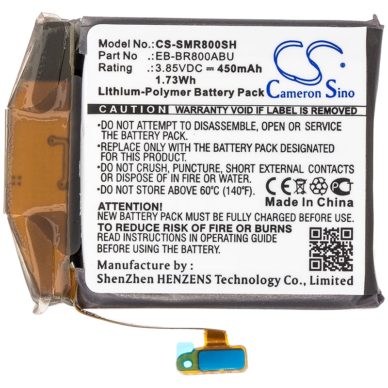 Batteri for smartklokke for Samsung SM-R800, SM-R805, Galaxy Watch 46mm