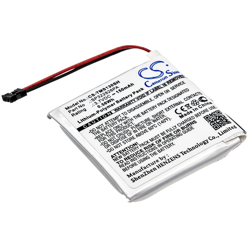 Batteri til smartklokke for TomTom Spark 3, Spark Cardio 2, Spark 3 GPS