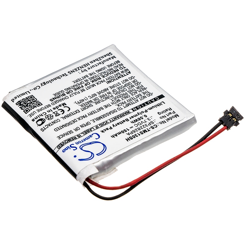 Batteri til smartklokke for TomTom Spark 3, Spark Cardio 2, Spark 3 GPS