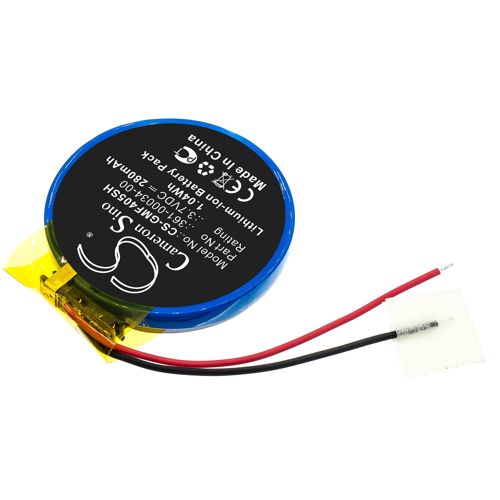 Batteri til smartklokke for Garmin Forerunner 405, Forerunner 410, Forerunner 410CX og andre.