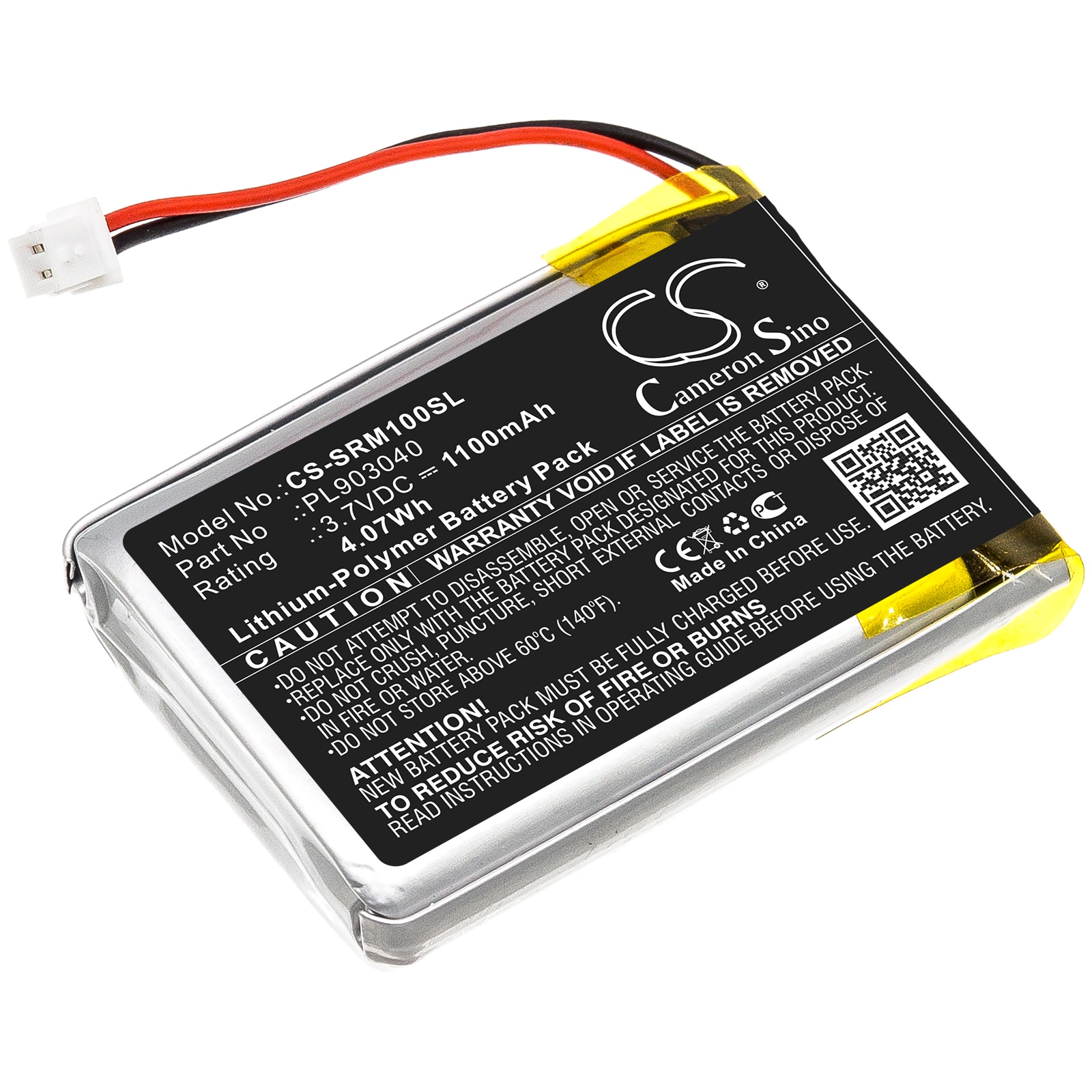 Batteri til elektronisk lupe for sveitsisk LED-lupe