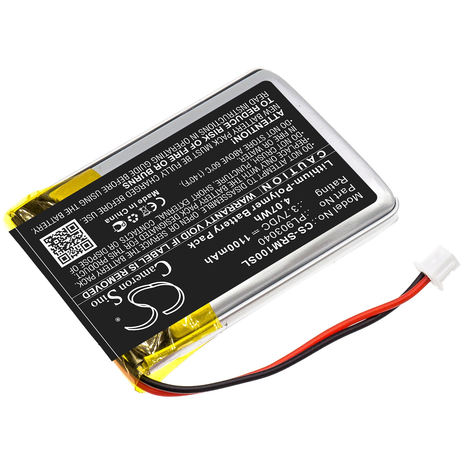 Batteri til elektronisk lupe for sveitsisk LED-lupe