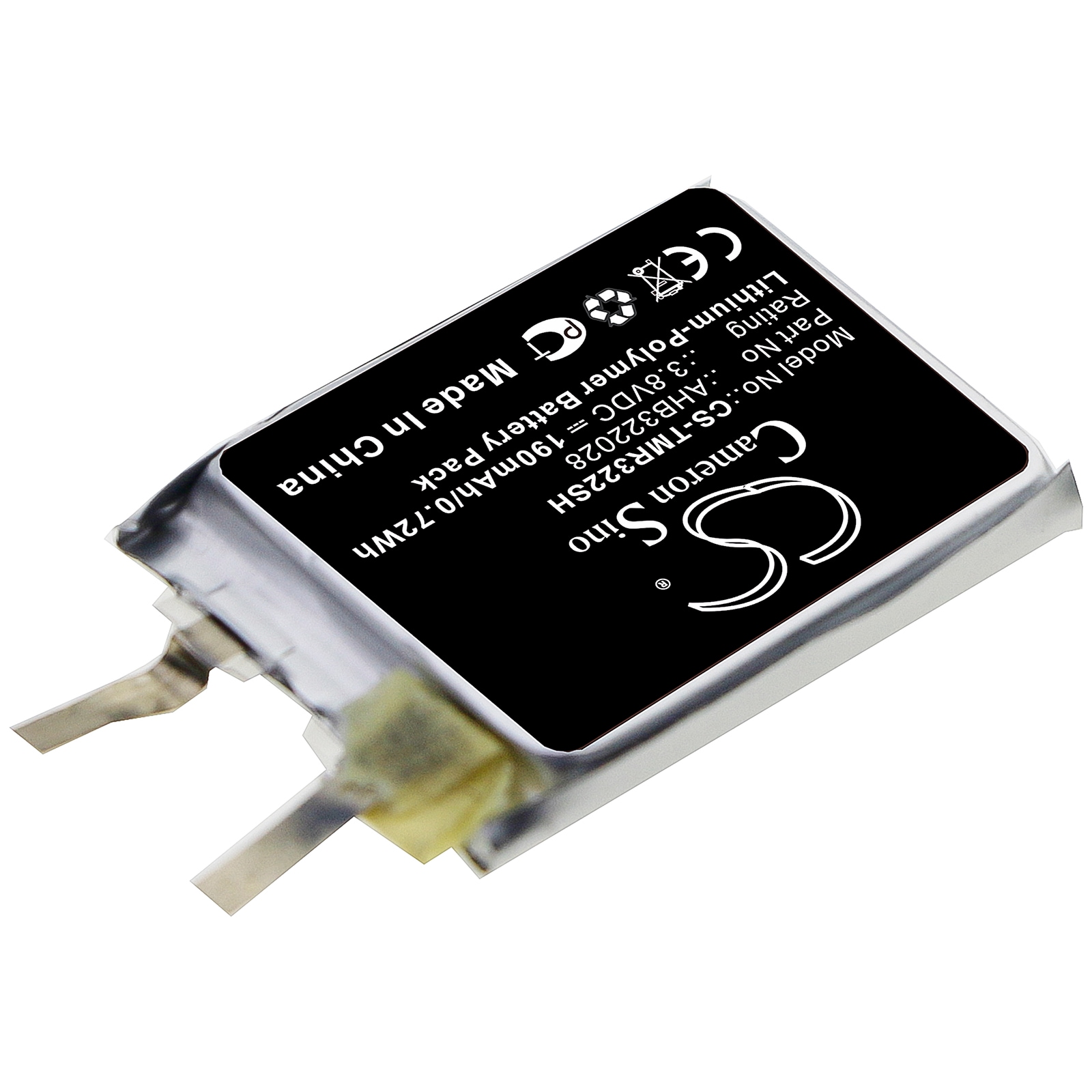 Batteri til smartklokke for TomTom Runner Cardio, Runner, Spark 8rs00