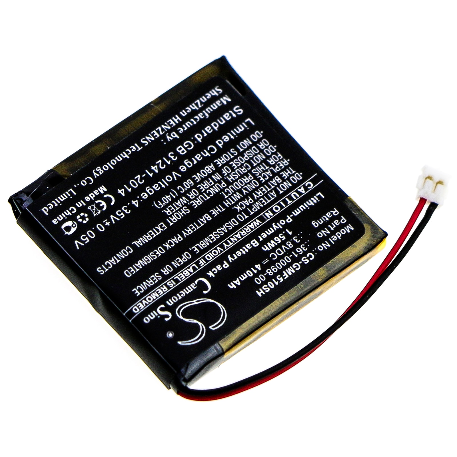 Batteri til smartklokke for Garmin Fenix 5X, Fenix 5X Running, Fenix 5X Plus