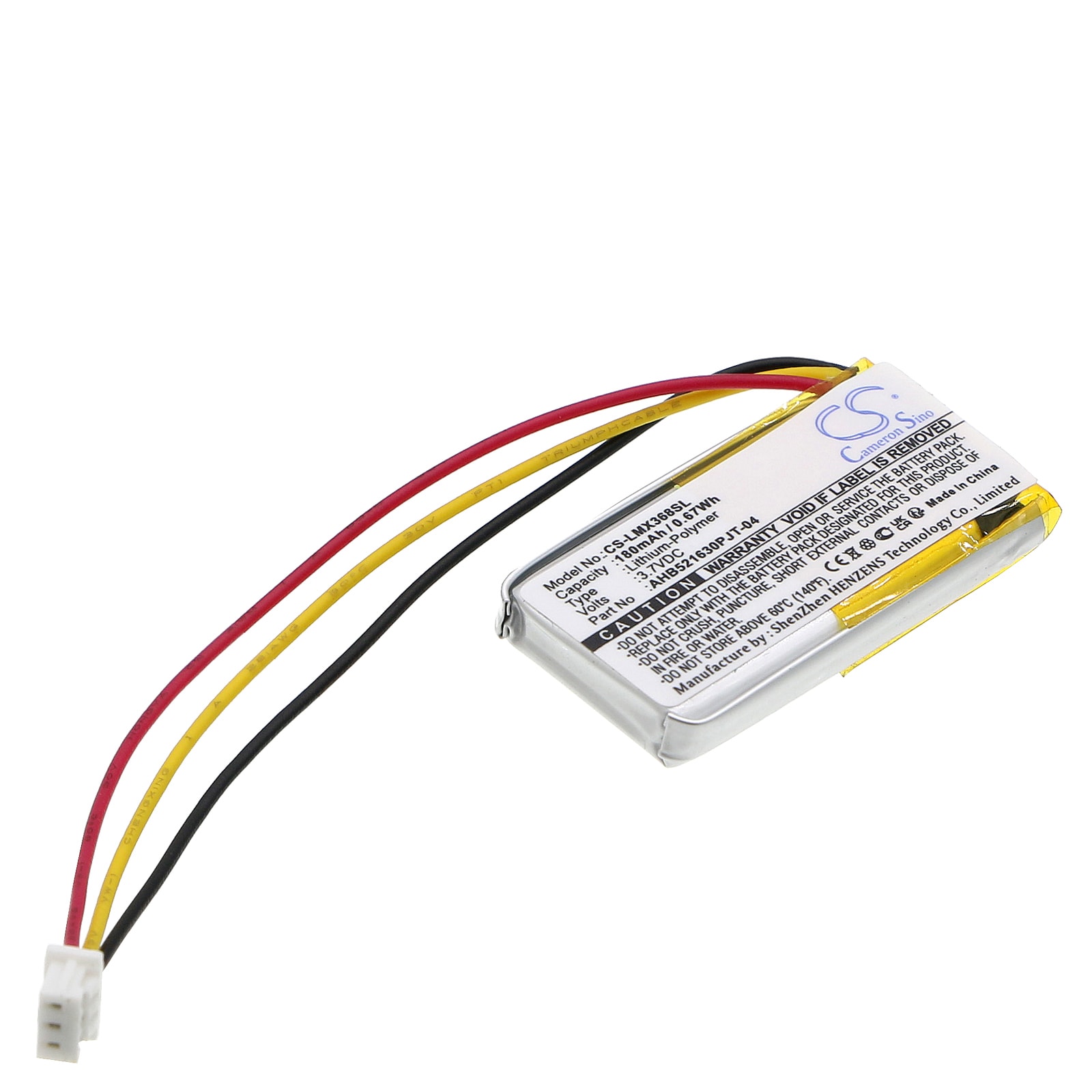 Batteri for tastatur, mus for Logitech MX Vertical, 810-006368, M-R0074