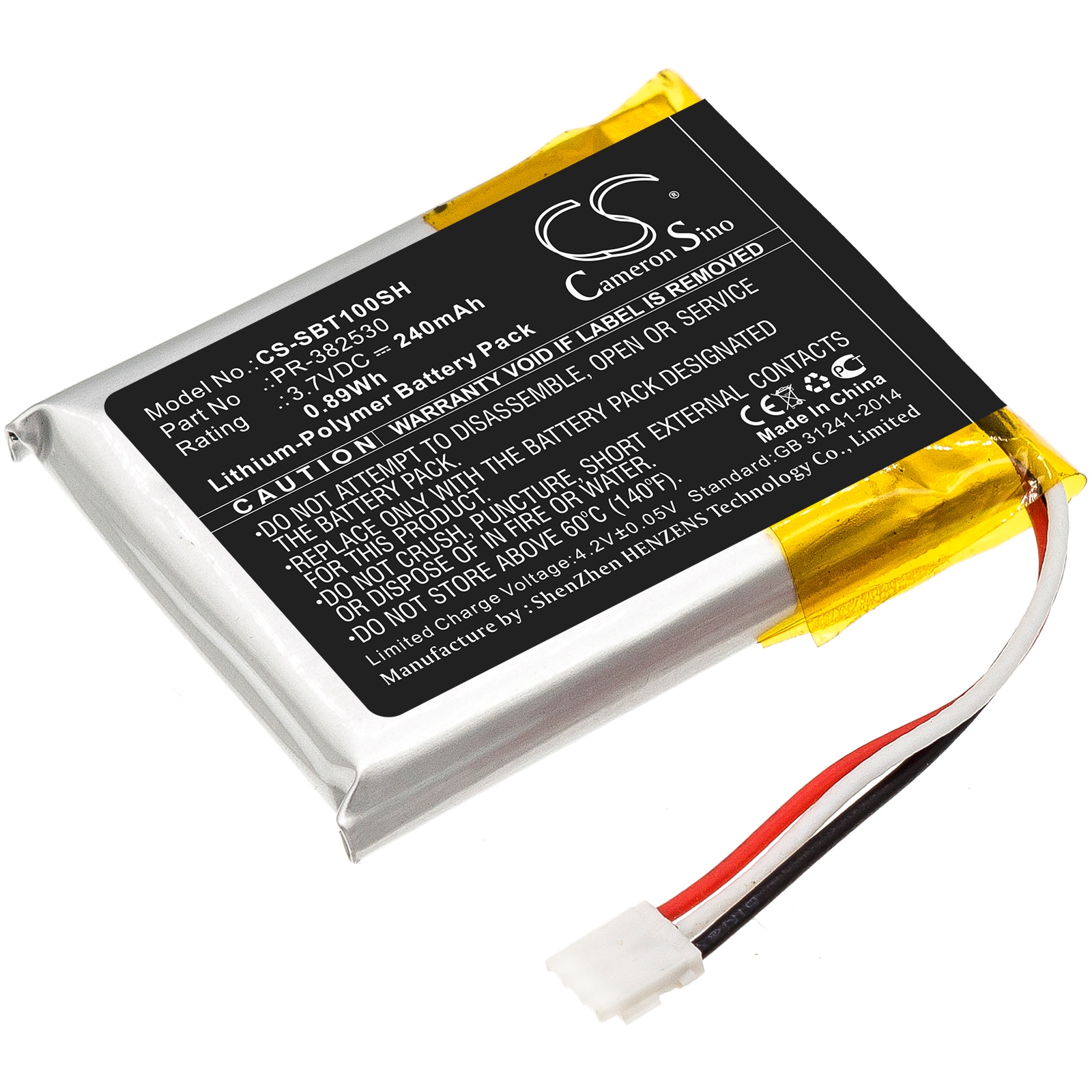 Batteri til smartklokke for Suunto Ambit 1, Ambit 2, Ambit 3 og andre.