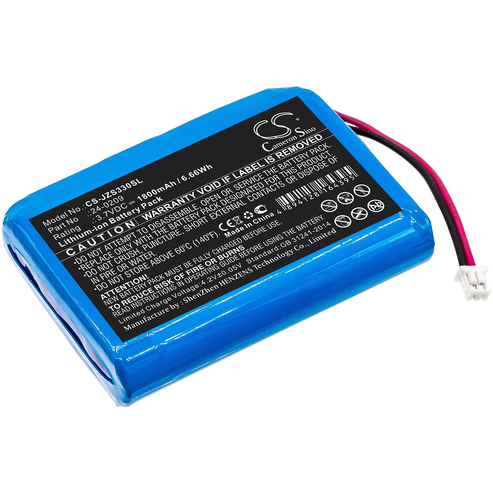 Smart Home-batteri for Jandy Zodiac E33 EOS trådløs fjernkontroll