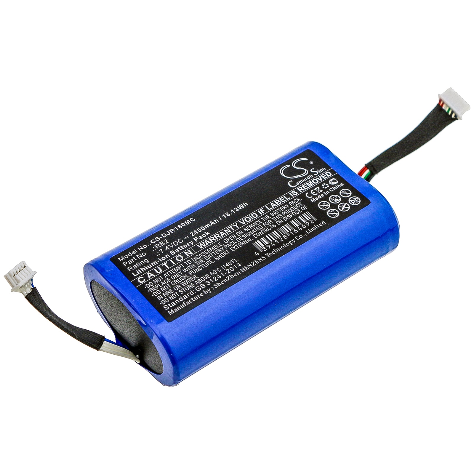 Batteri for gimbals for DJI Ronin-SC, BG18 Grip, Ronin RS3 og andre.