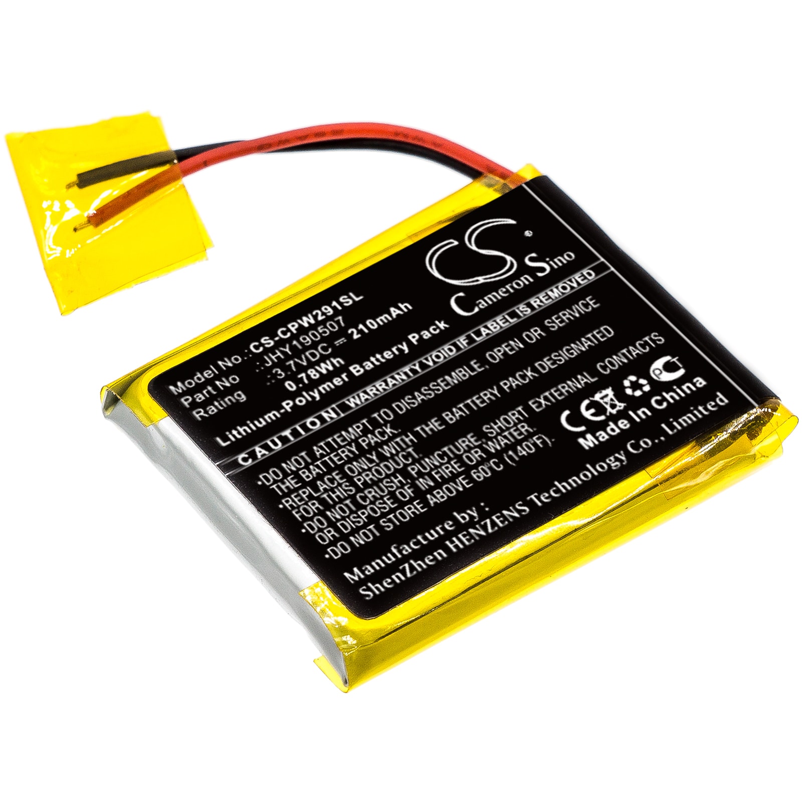 Batteri for Compustar 2W901R-SS fjernstart- og adgangssystemer