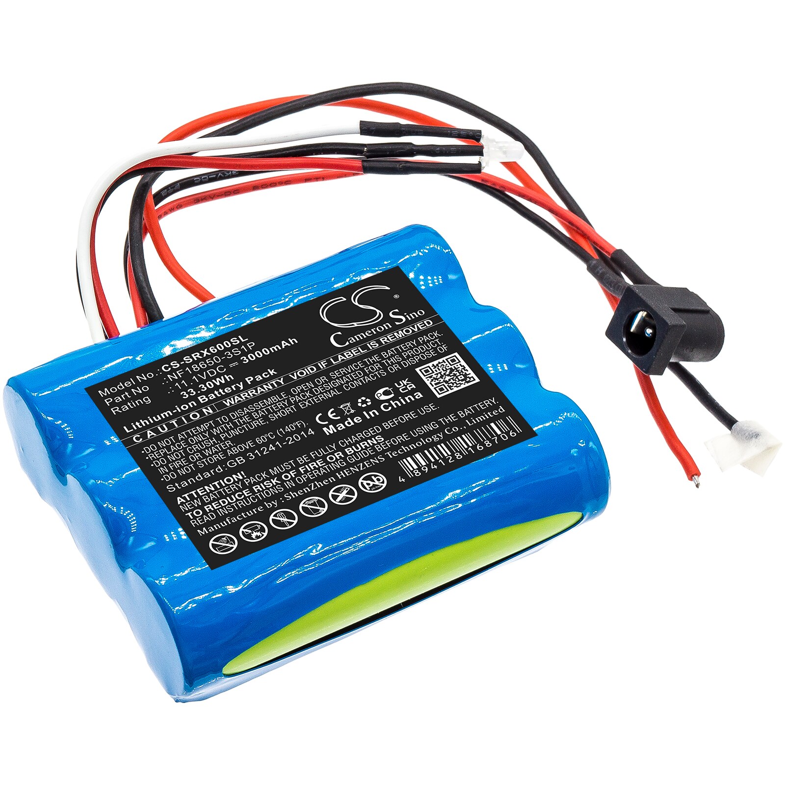 Batteri for hageredskaper for Sherpa SX-LIS06B