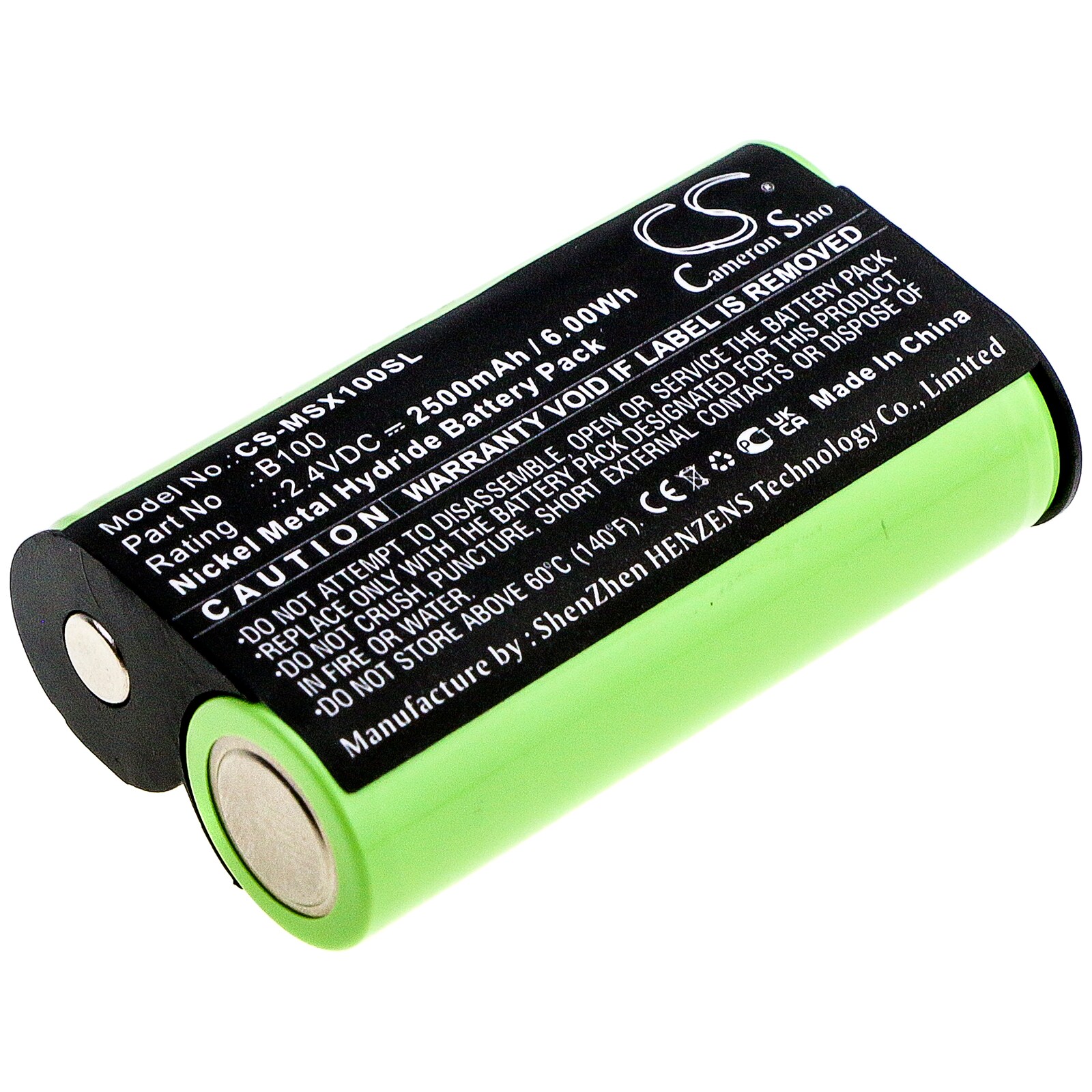 Spillkonsollbatteri for Microsoft Xbox One X, Xbox One S trådløs kontroller