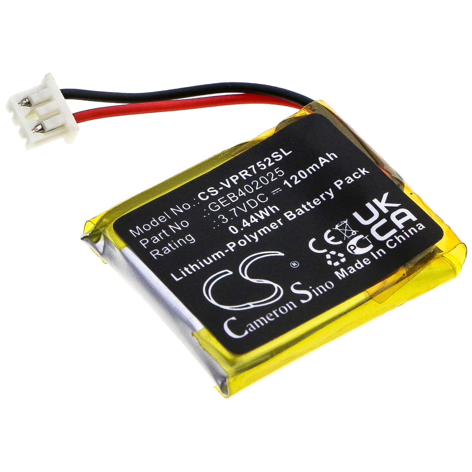 Batteri for fjernstart- og adgangssystemer for Astrostart RSS 5225