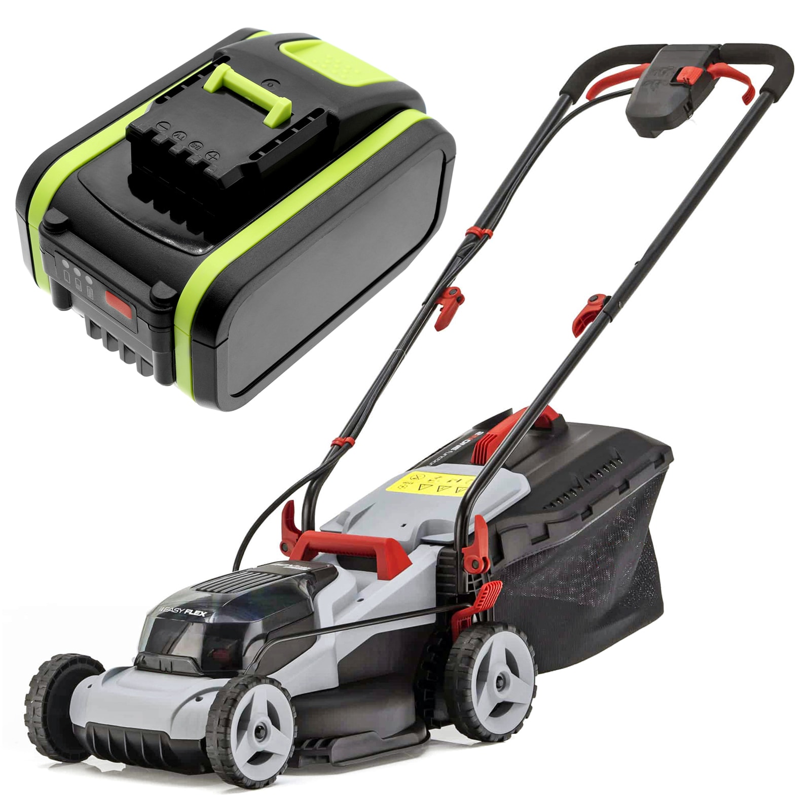 Gressklipperbatteri for AL-KO Easy Flex 34.8 Li Gressklipper og andre