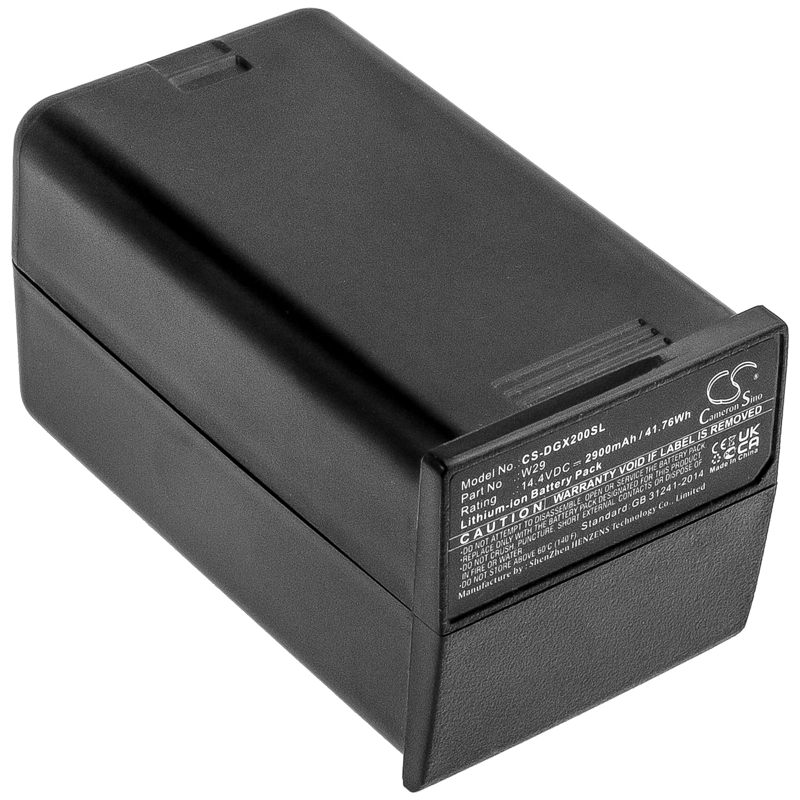 Batteri for stroboskopisk belysning for GODOX AD200, AD200 Pro