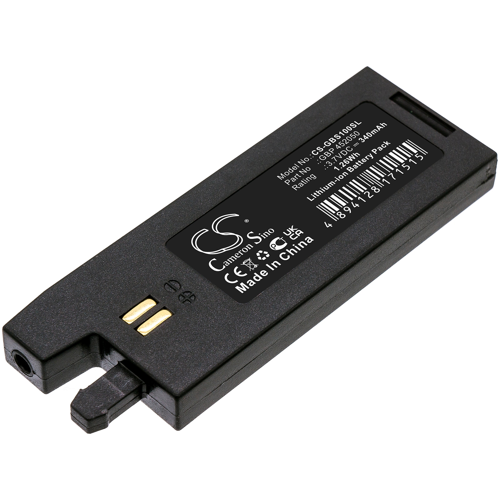 Batteri til elektronisk tuner for Gibson G-FORCE Auto-Tuner, GForce etc.