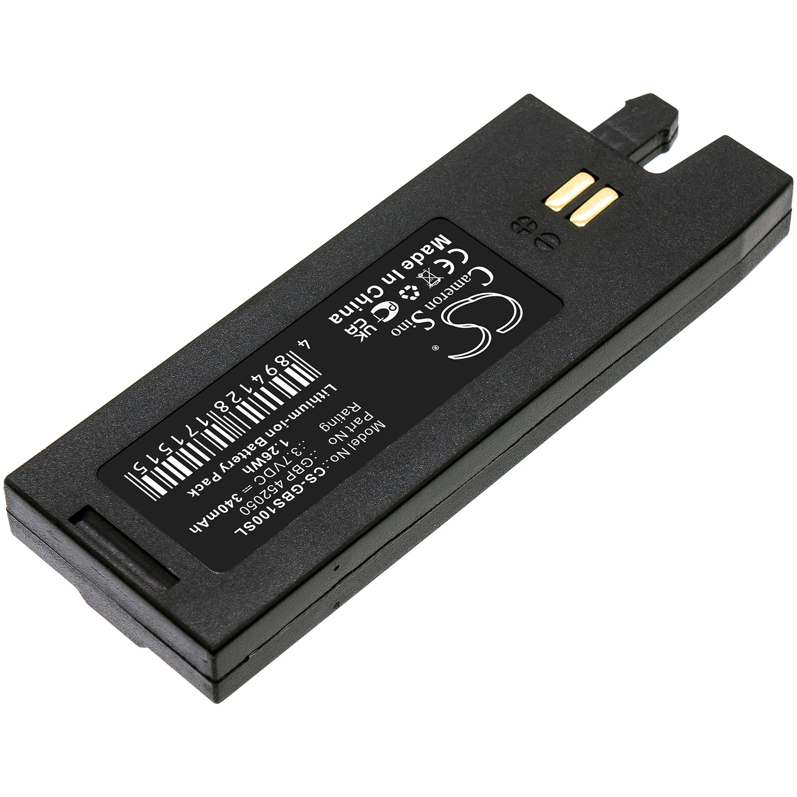 Batteri til elektronisk tuner for Gibson G-FORCE Auto-Tuner, GForce etc.