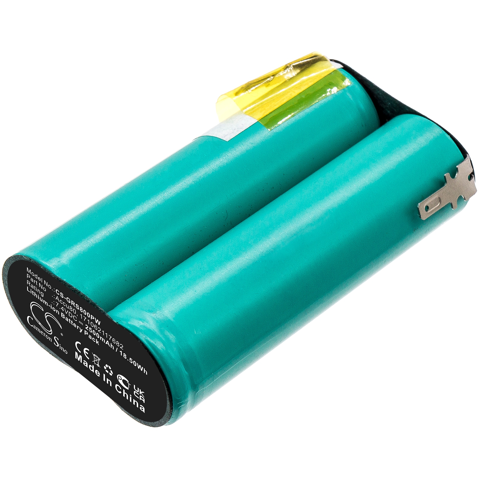 Batteri for hageredskaper for WOLF Garten 8803, 8824, BS80 Plus
