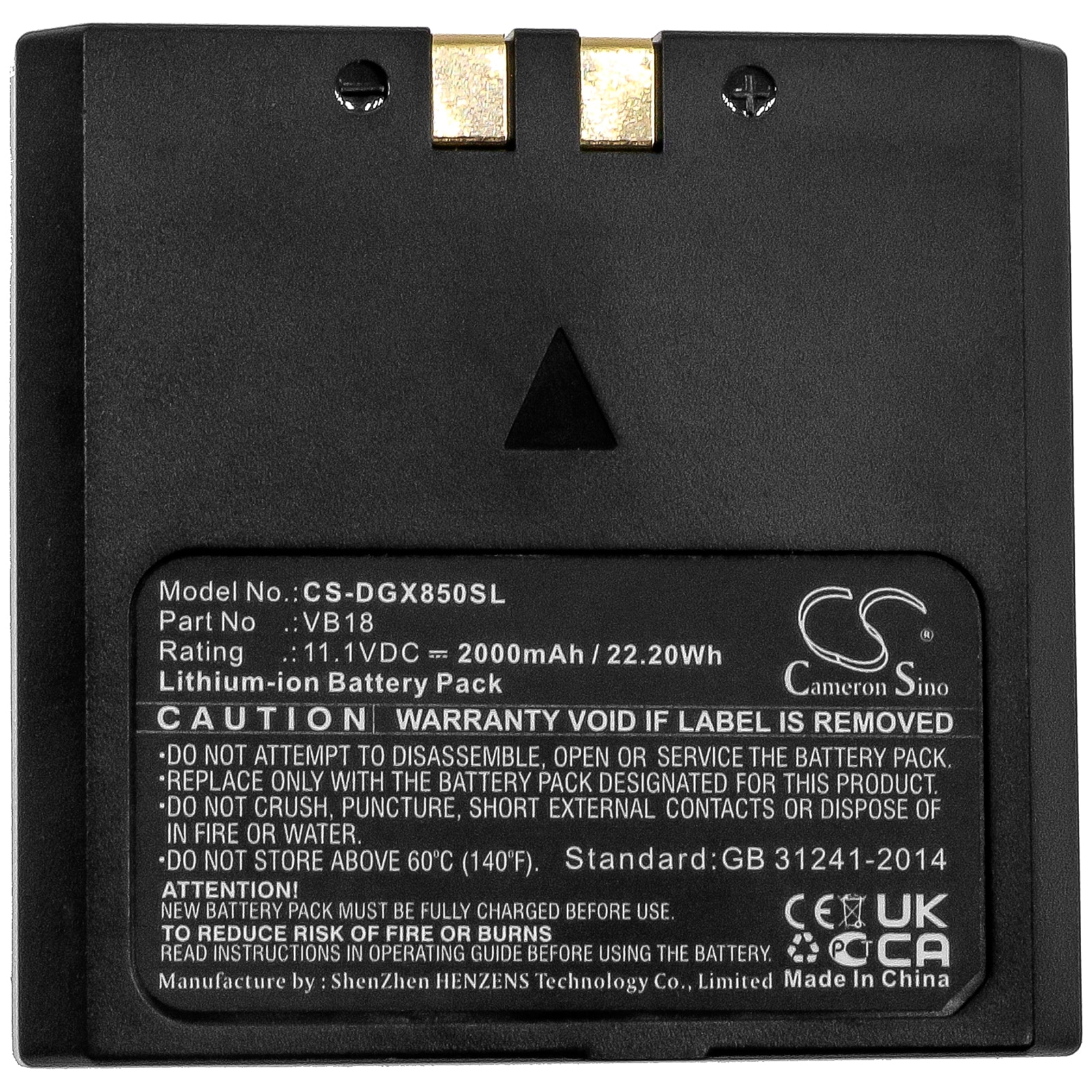 Batteri for stroboskoplys til Flashpoint Zoom Li-on-blits, VB-18