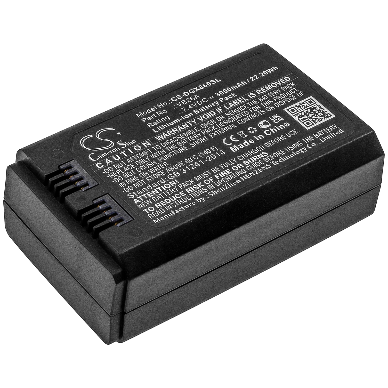 Batteri for stroboskopisk belysning til GODOX V860III