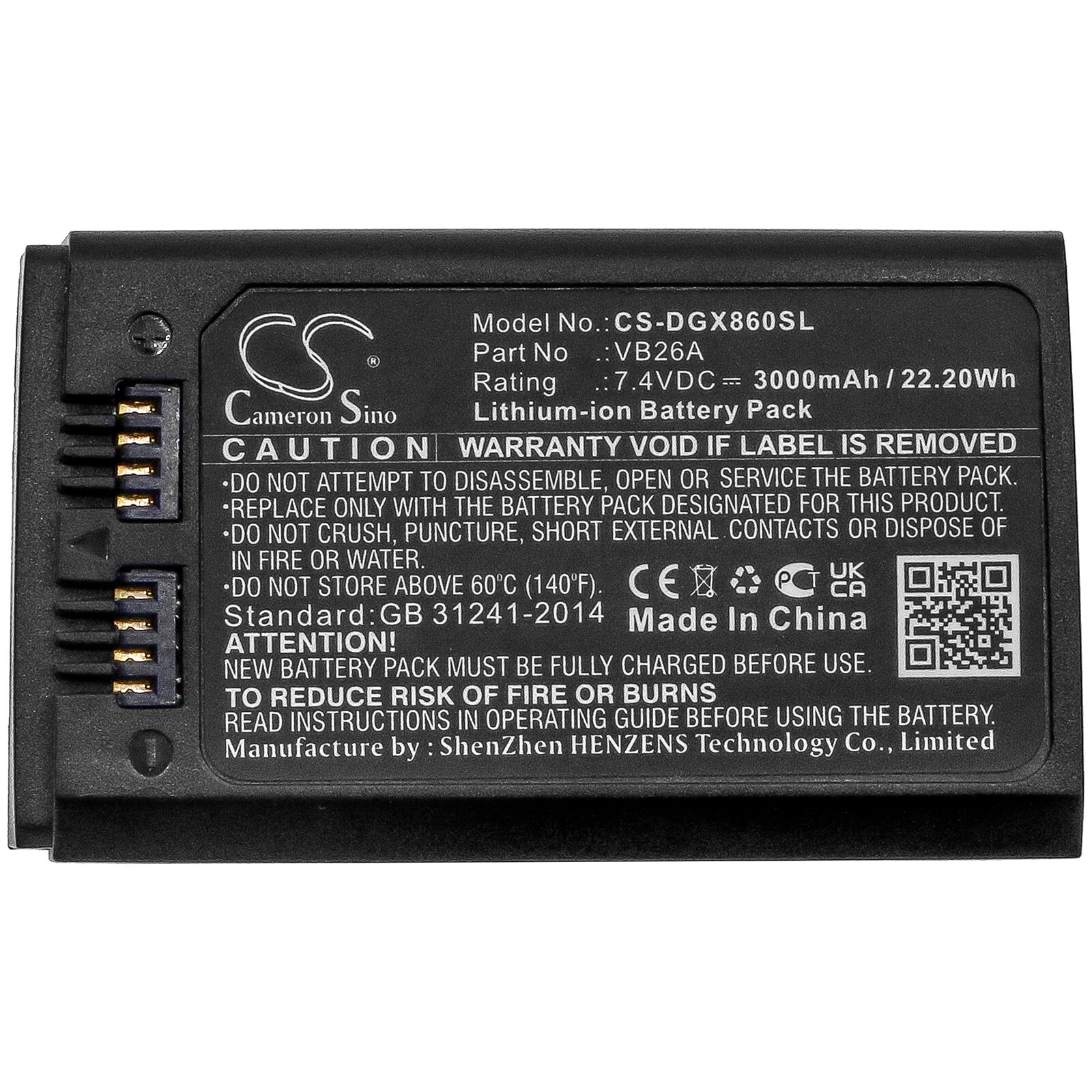 Batteri for stroboskopisk belysning til GODOX V860III