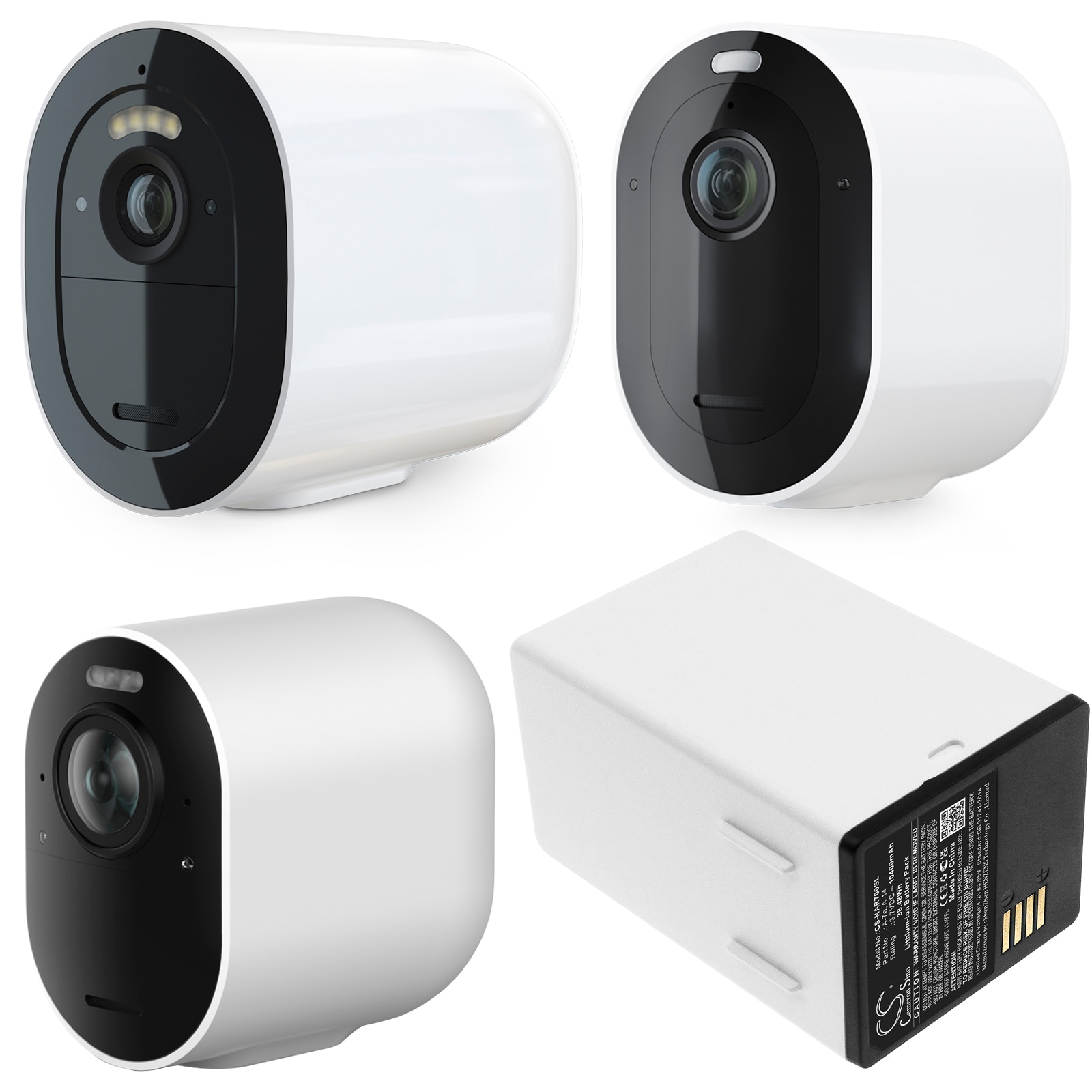 Arlo Batteri 10400 mAh – Kompatibelt med Pro 3, 4 XL, 5 S og Go 2