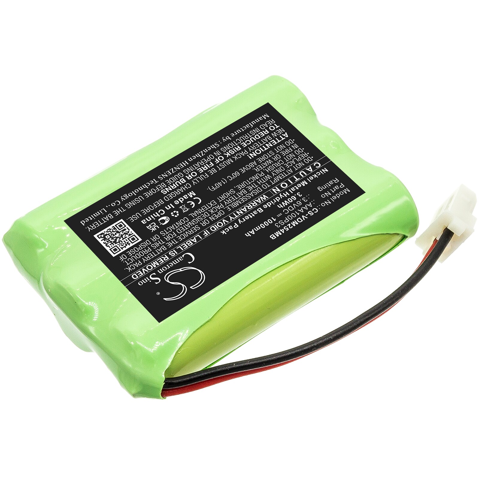 Batteri til BabyPhone for VTech VM311, VM311-13, VM311-2 og andre.