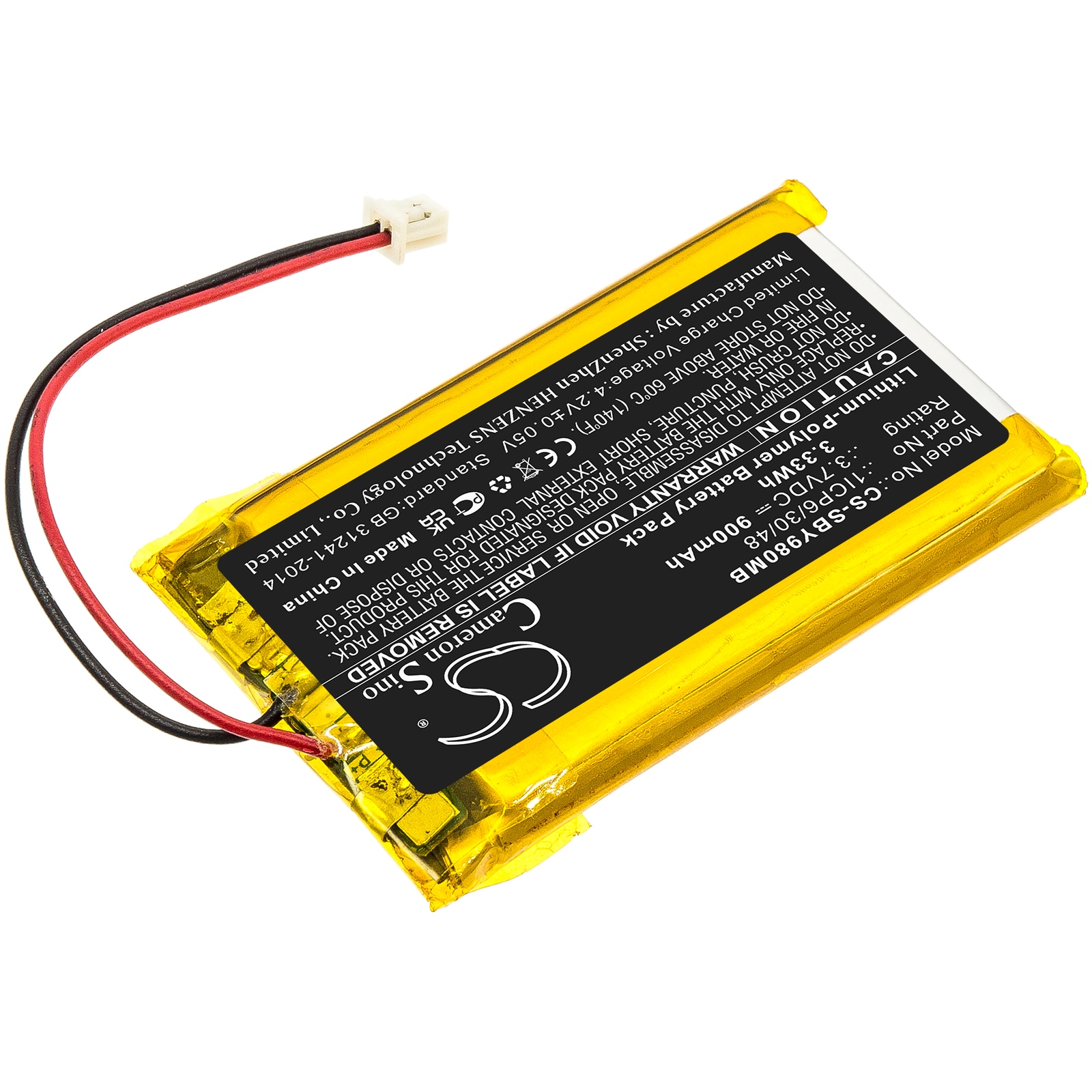 Batteri til BabyPhone for Sanitas SBY 98