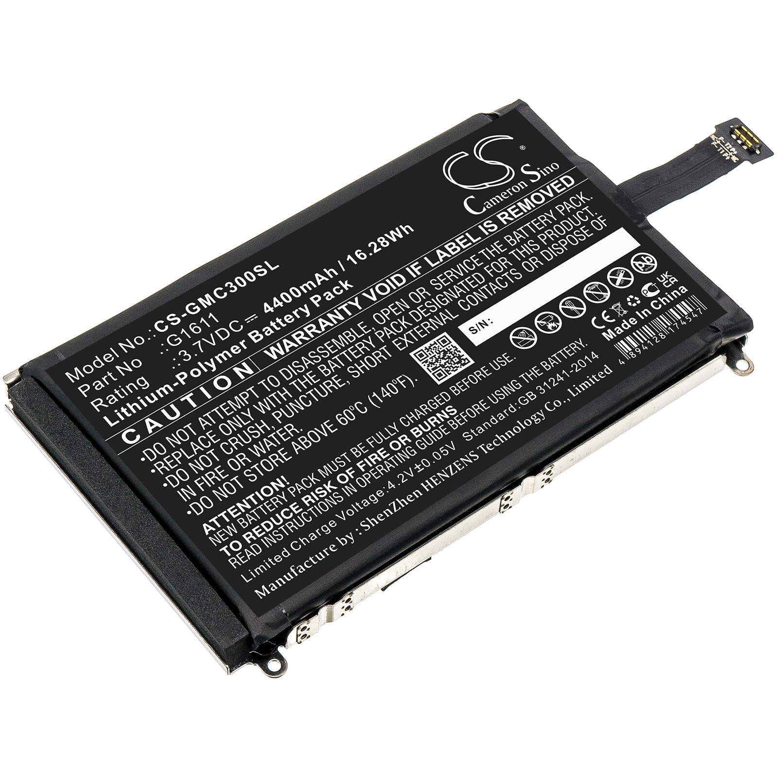 Batteri for Hotspot for GlocalMe G3, G1611